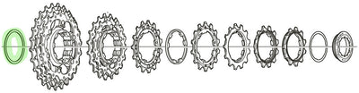 Shimano vulring cs-7800 1.0 mm