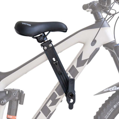 Kids ride shotgun mtb front seat
