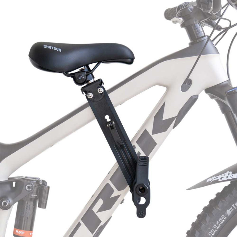 Kids ride shotgun mtb front seat