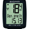 fietscomputer BC 7.16 ATS zwart
