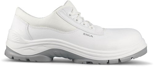Sika beat low - s2 - veterschoen - 210 wit | wit | maat 44 - 5703617155877