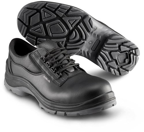 Sika beat low - s2 - veterschoen - 210 zwart | zwart | maat 42 - 5703617155990