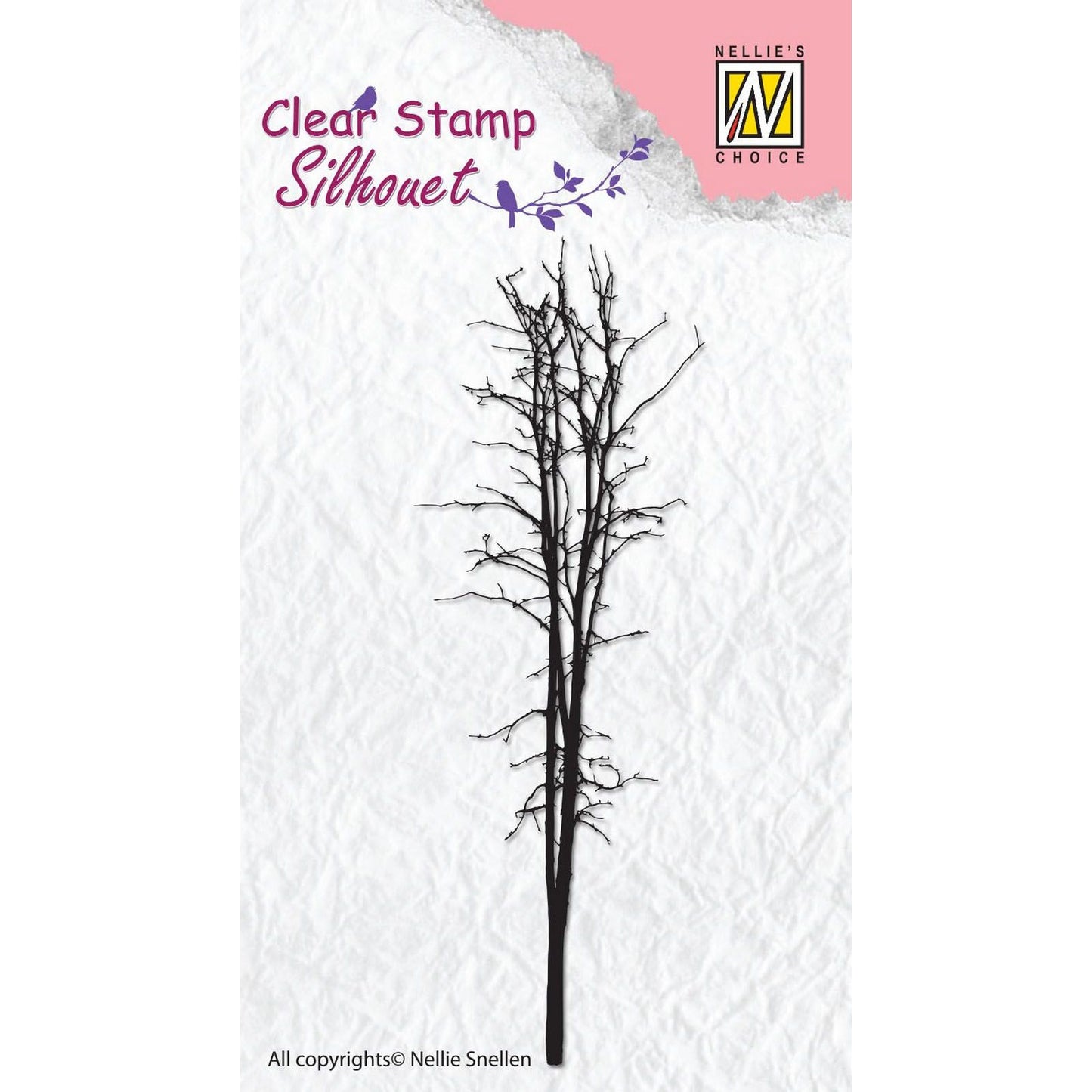 Nellie's choice • silhouet clear stempels tree-3