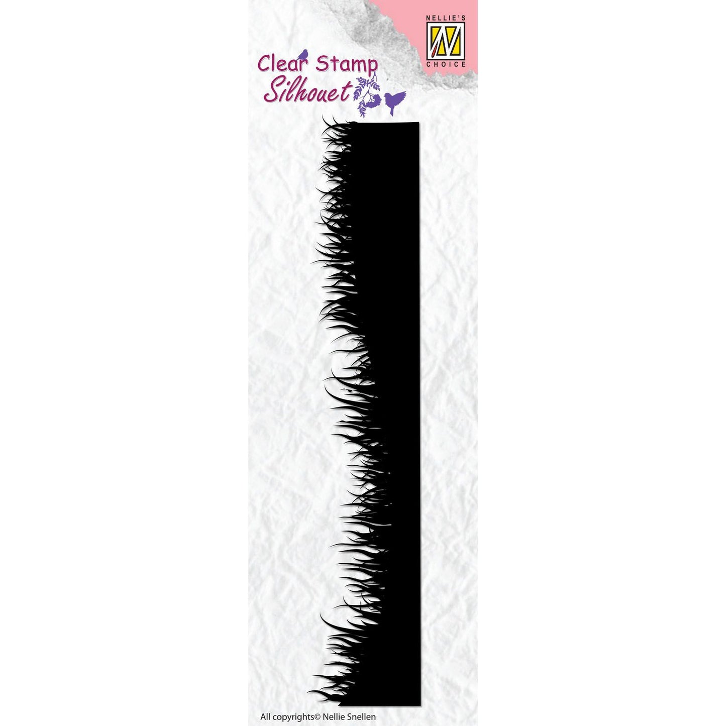 Nellie's choice • silhouet clear stempels spring-meadow