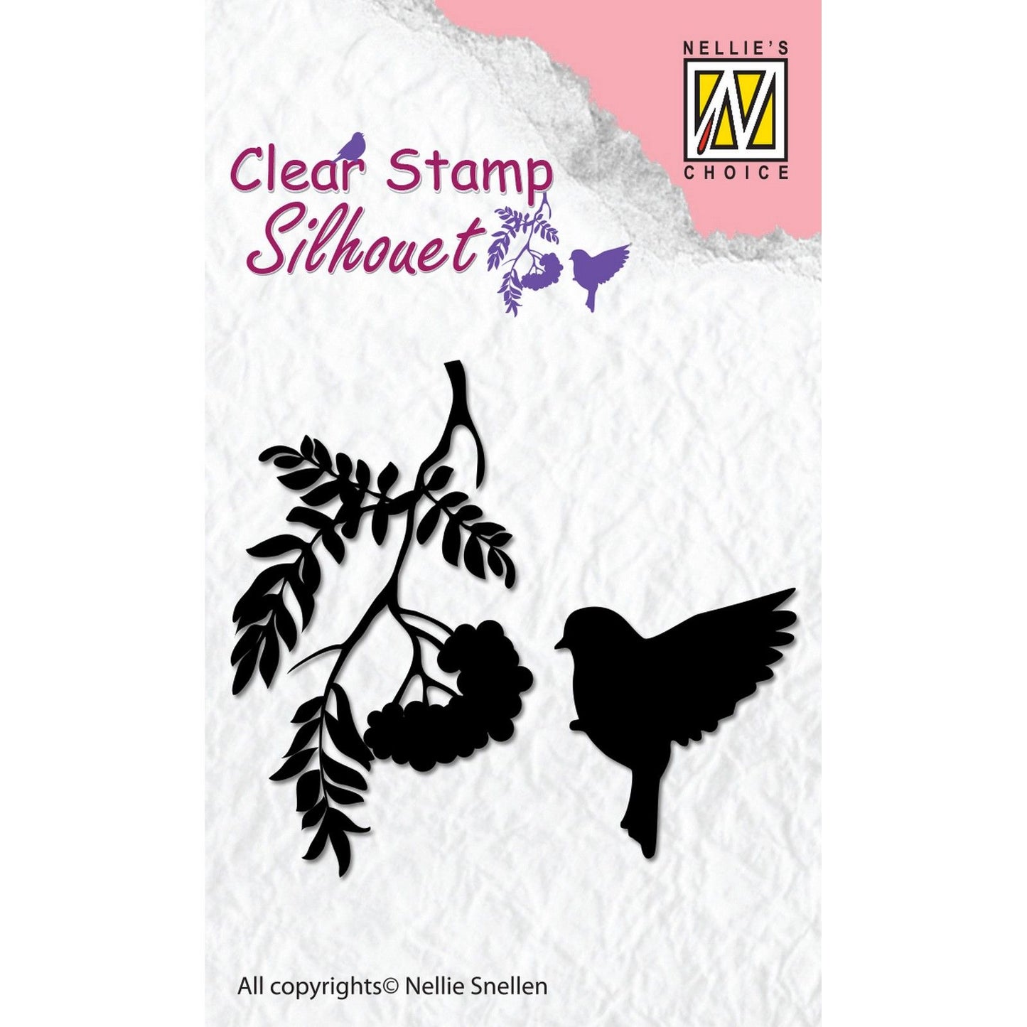 Nellie's choice • silhouette clear stamps