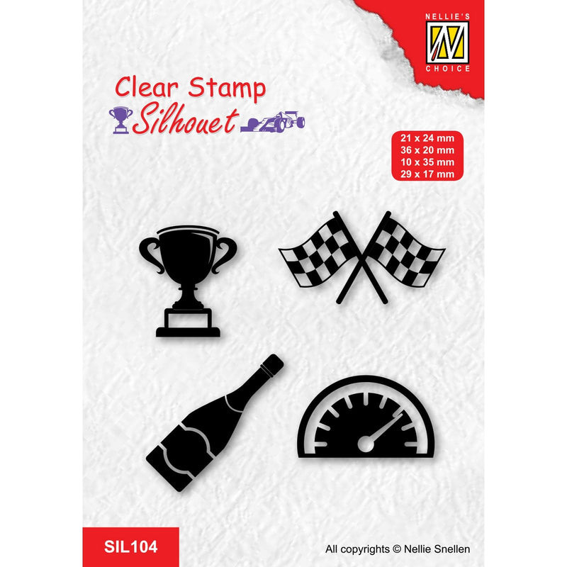 Nellie's choice • silhouet clear stempels formula one serie-3