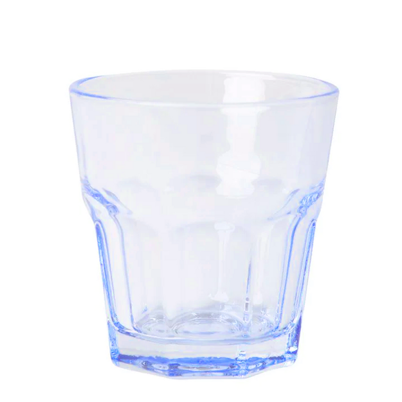 Simon's tafel waterglas malmö blauw 200ml 4 stuks