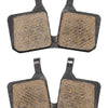 Sixpack racing semi metallic disc brake pads for magura mt5