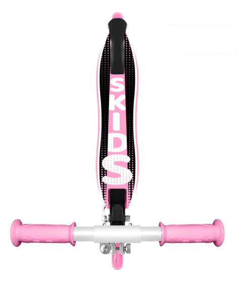 vouwstep voetrem junior roze zwart