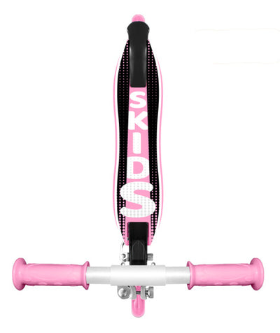 vouwstep voetrem junior roze zwart