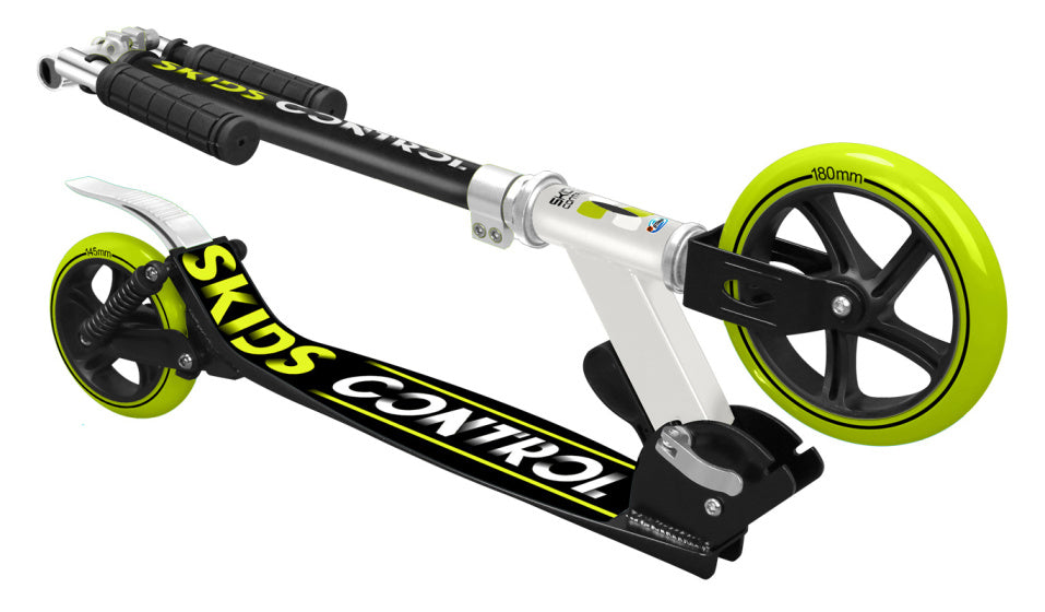 vouwstep voetrem junior zwart groen