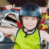 Skids control - Shark skateboard junior hout PVC rood blauw