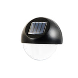 Ezolar led solar wandlampset rond 8,7x8,8x3,9cm 2-delig warmwit - afbeelding 2