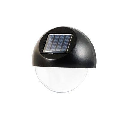 Ezolar led solar wandlampset rond 8,7x8,8x3,9cm 2-delig warmwit