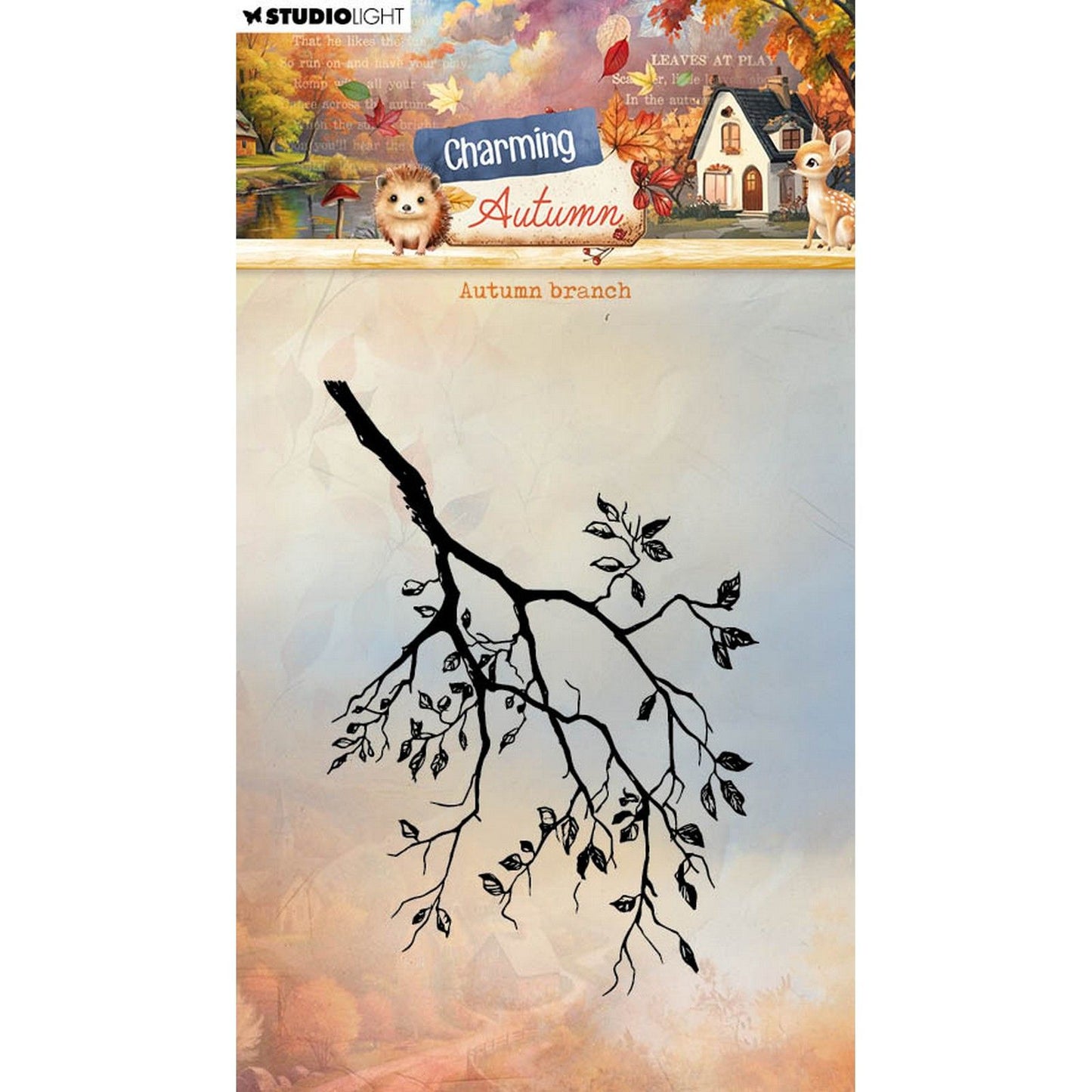 Studio light • charming autumn clear stamps autumn branch