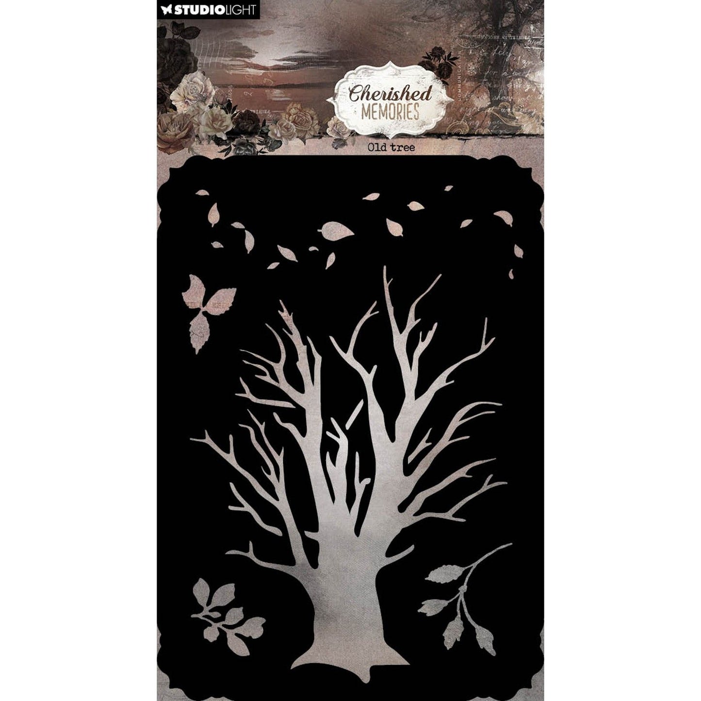 Studio light • cherished memories mask old tree