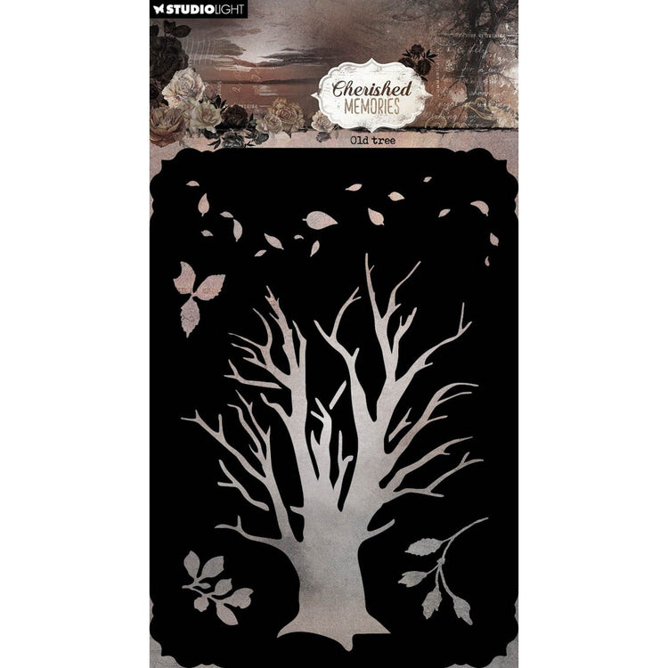 Studio light • cherished memories mask old tree