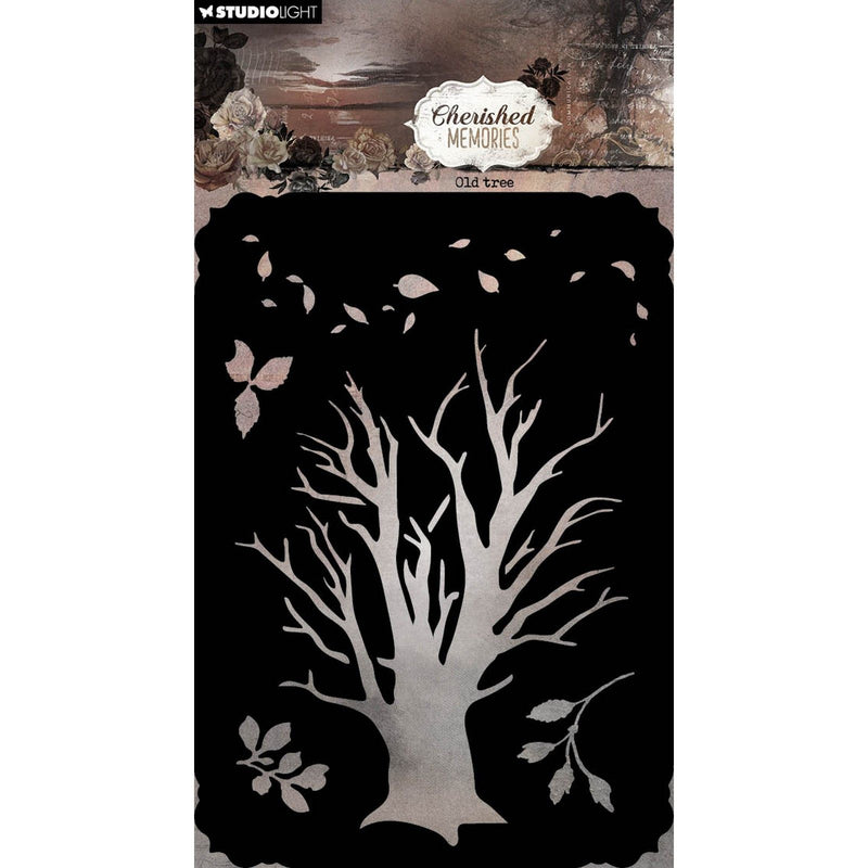Studio light • cherished memories mask old tree