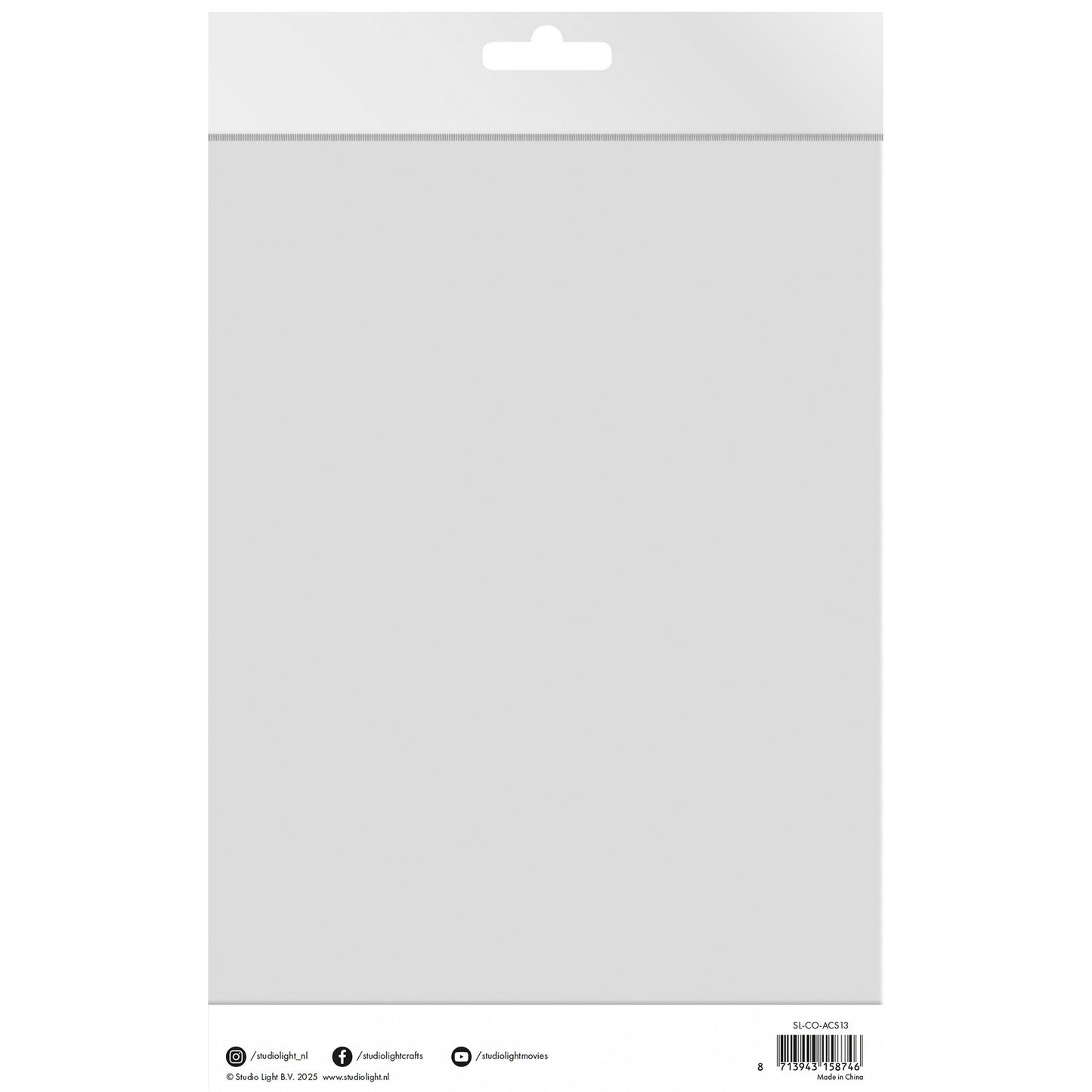 Studio light • consumables acetate sheets transparent