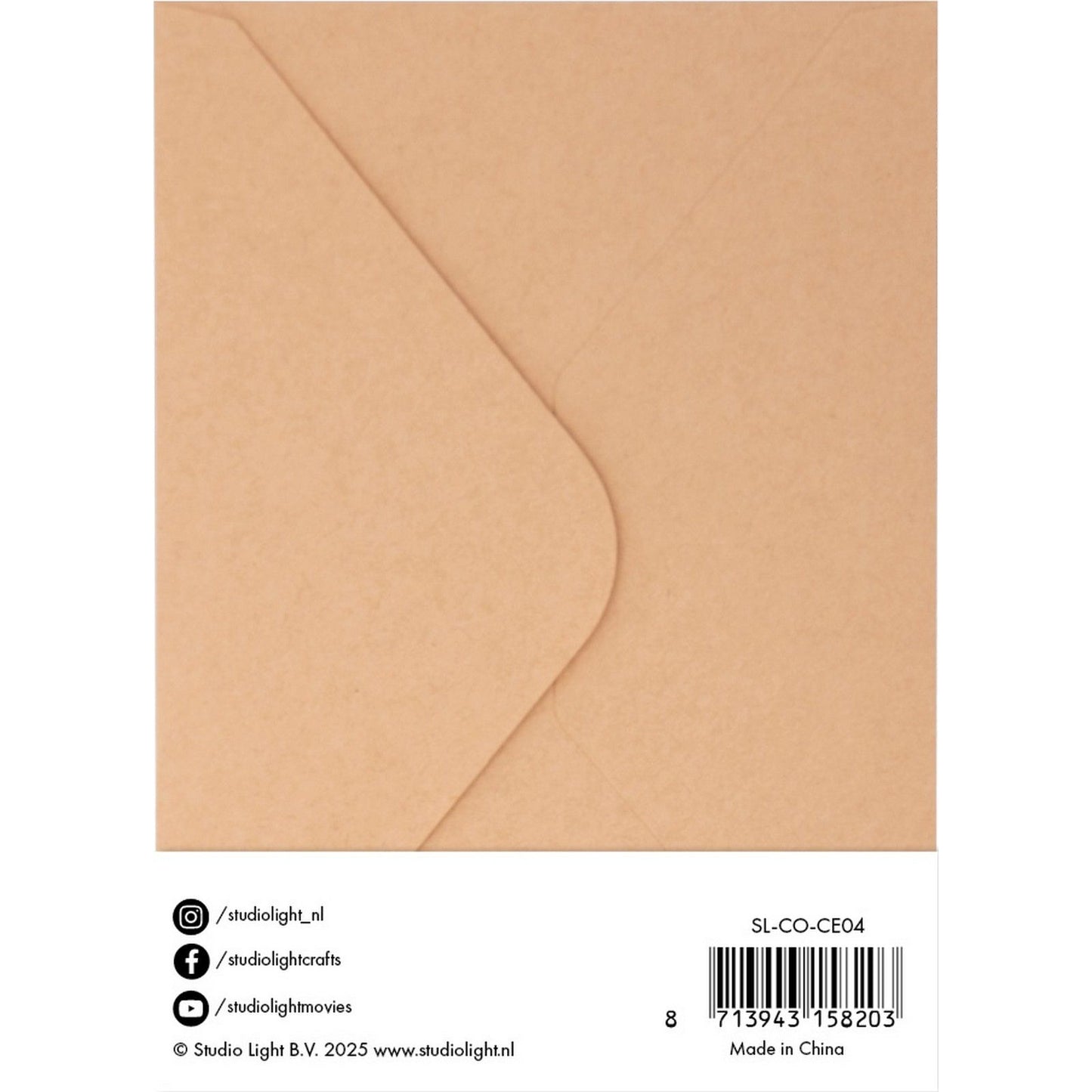 Studio light • consumables cards envelopes kraft a6