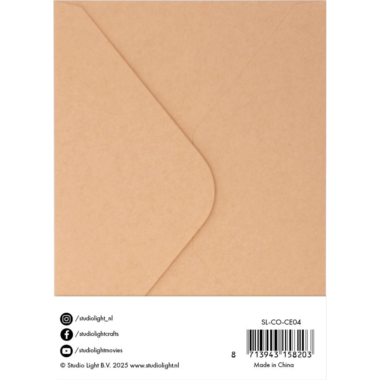 Studio light • consumables cards envelopes kraft a6