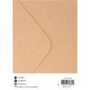 Studio light • cards envelopes kraft 12,70x17,78cm
