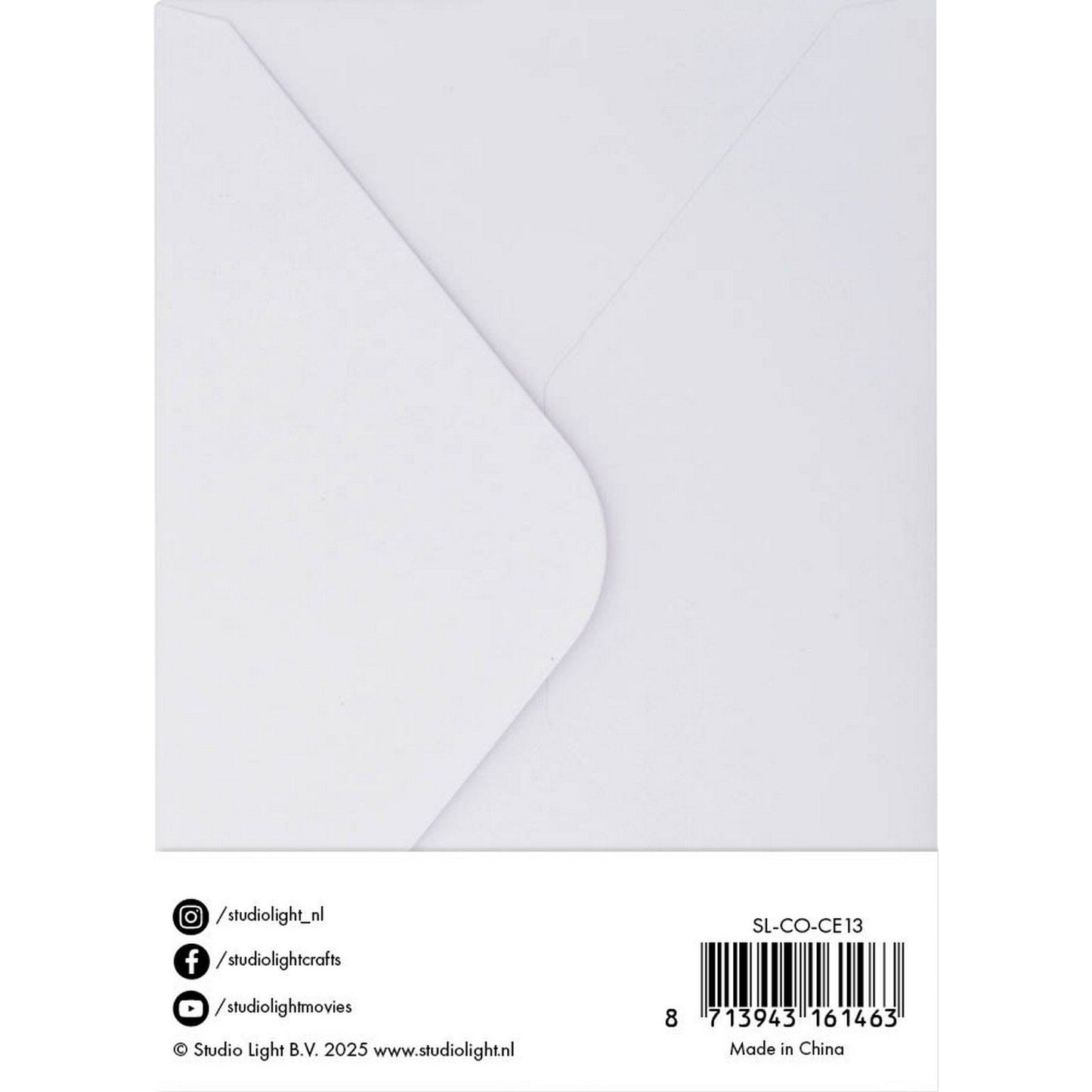 Studio light • consumables cards envelopes christmas red