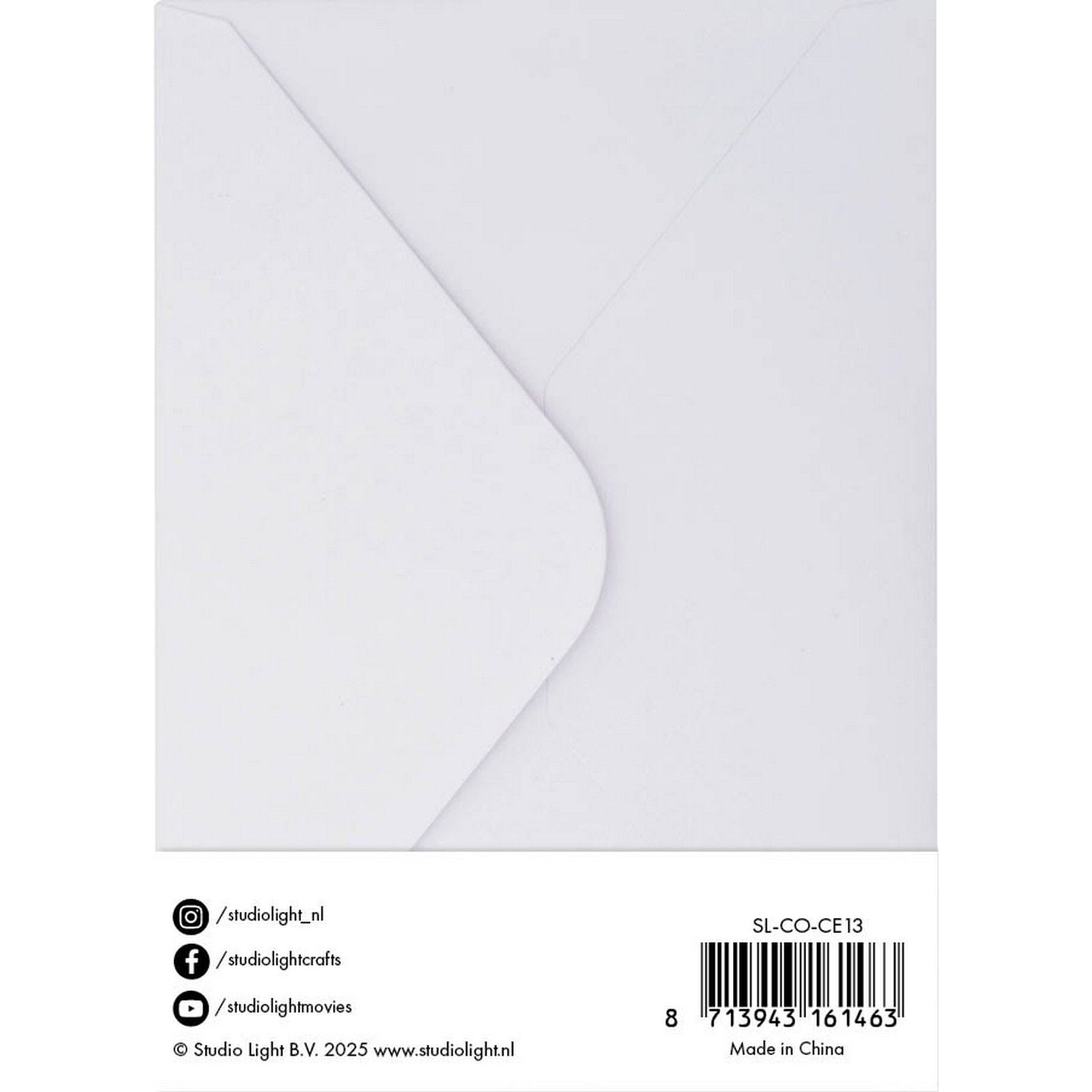 Studio light • consumables cards envelopes christmas red