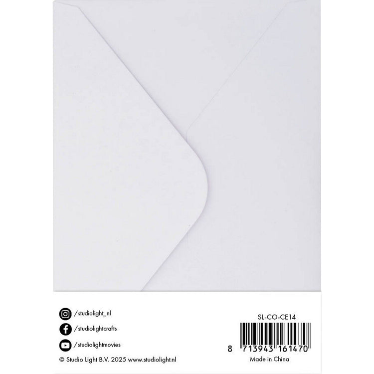Studio light • consumables cards envelopes christmas green
