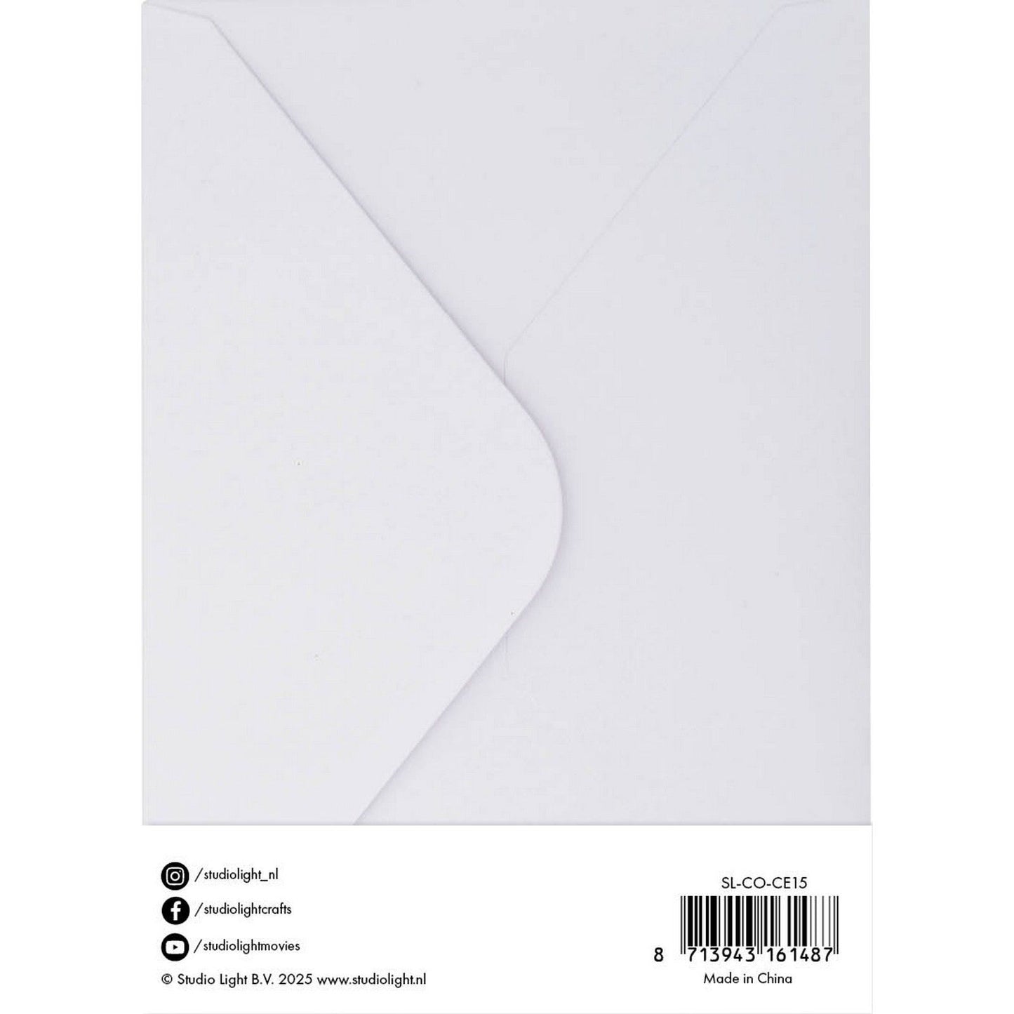 Studio light • consumables cards envelopes christmas red