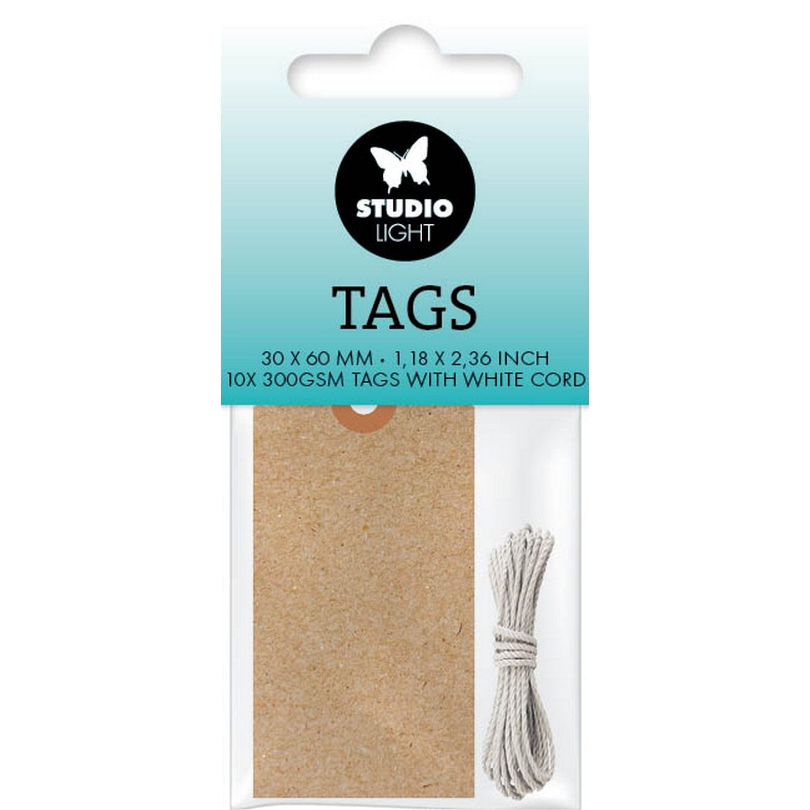 Studio light • consumables tags small