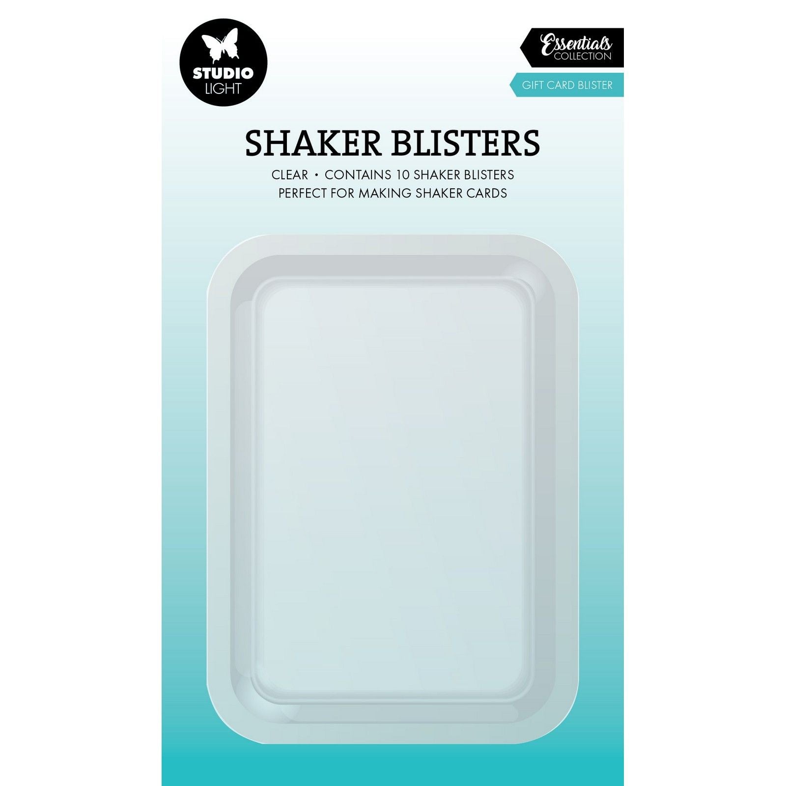 Studio light • essentials shaker blister gift card blister