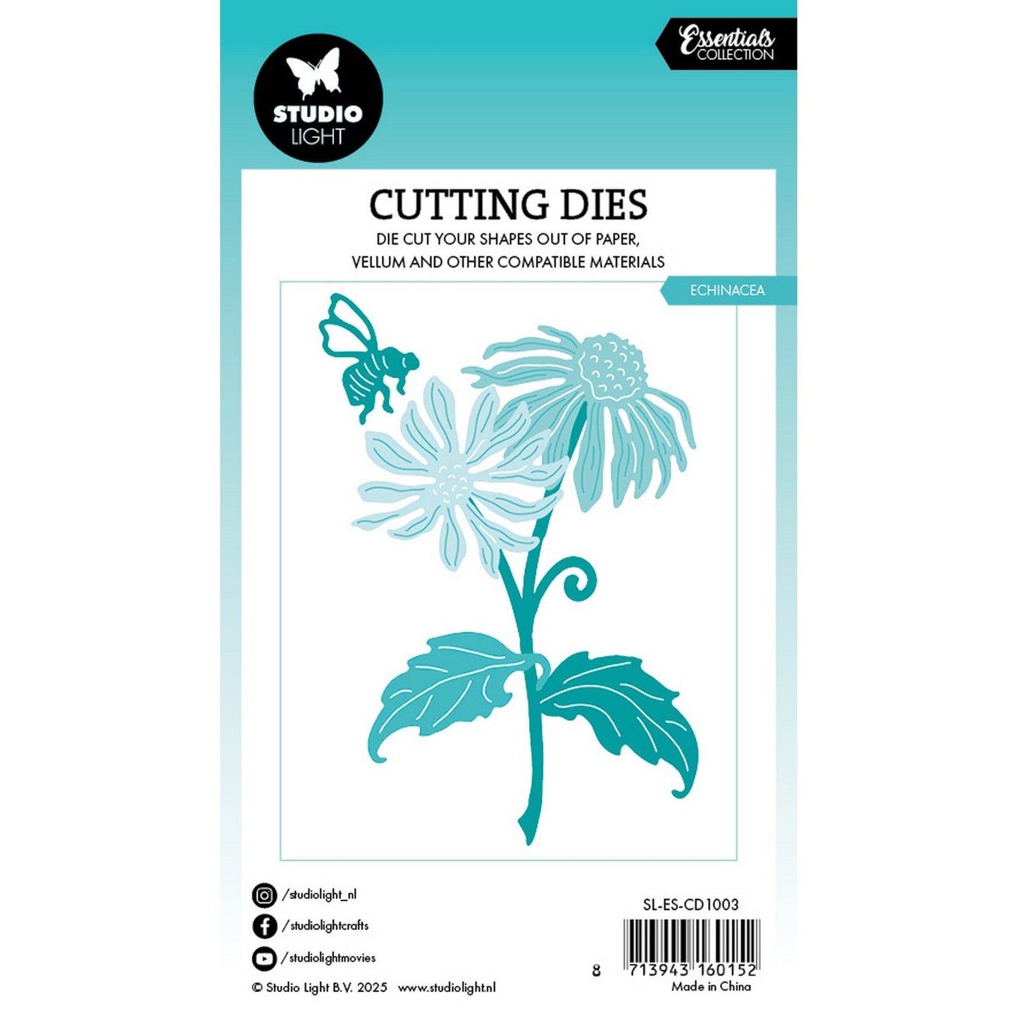 Studio light • essentials cutting die echinacea