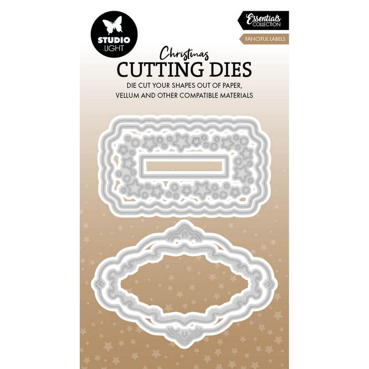 Studio light • essentials cutting die fanciful labels