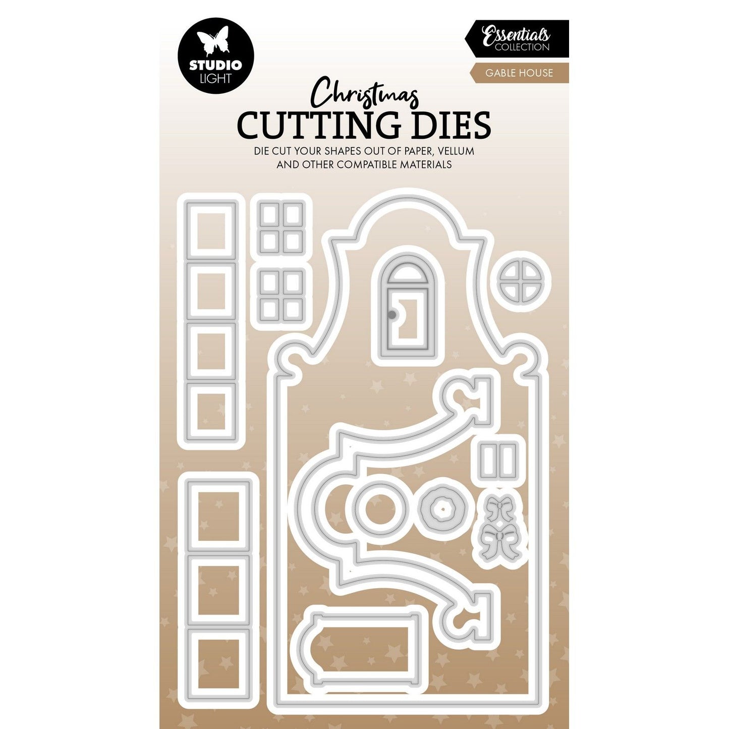 Studio light • essentials cutting die gable house