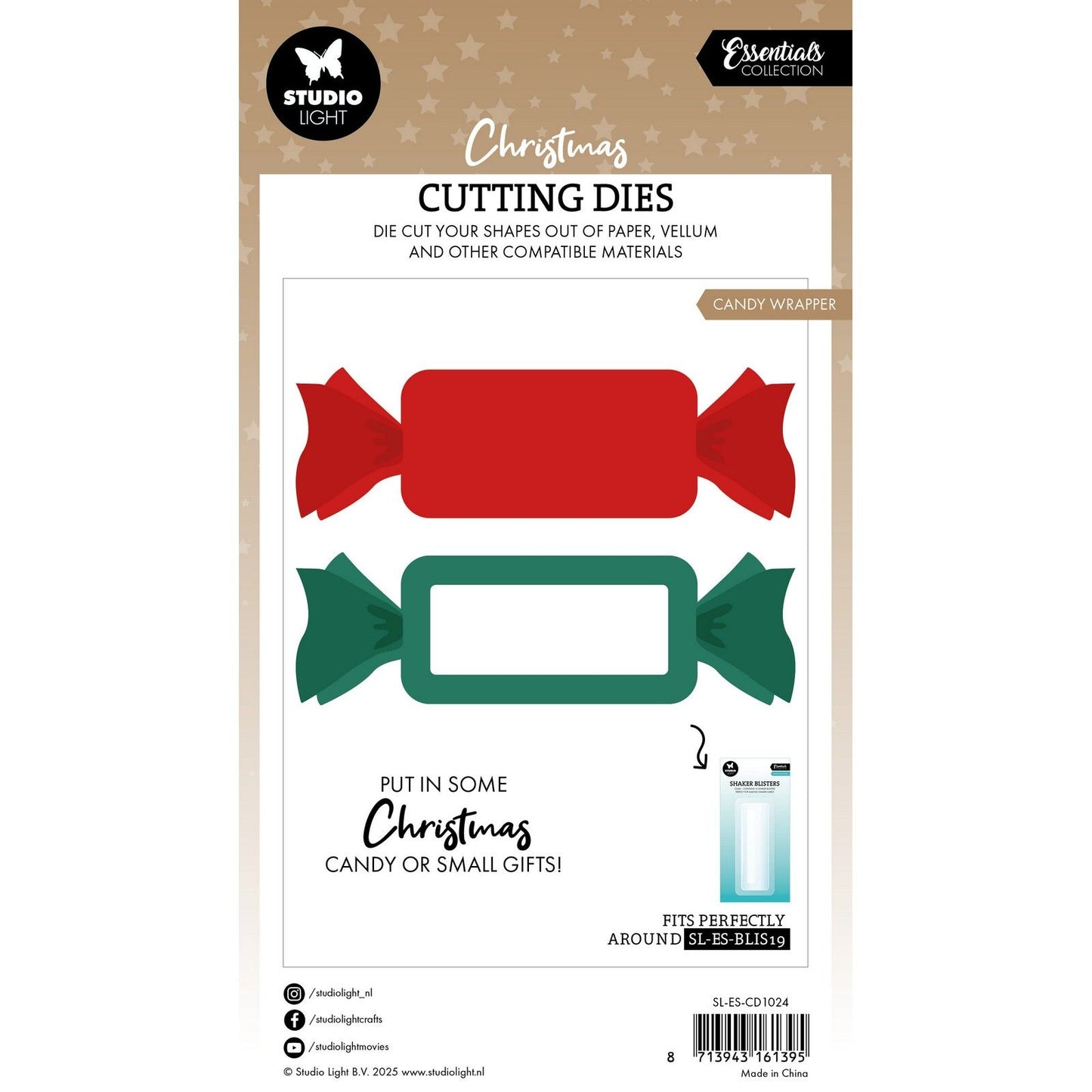 Studio light • essentials cutting die candy wrapper