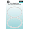 Studio light • essentials cutting die torn edge card stand oval