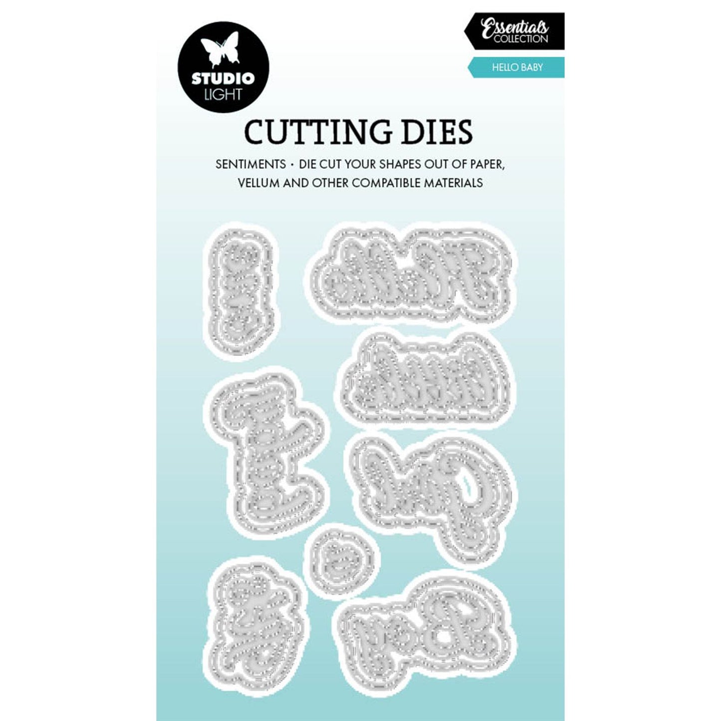 Studio light • essentials cutting die hello baby