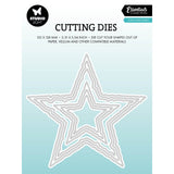 Studio light • essentials cutting die torn edge star shape - afbeelding 1