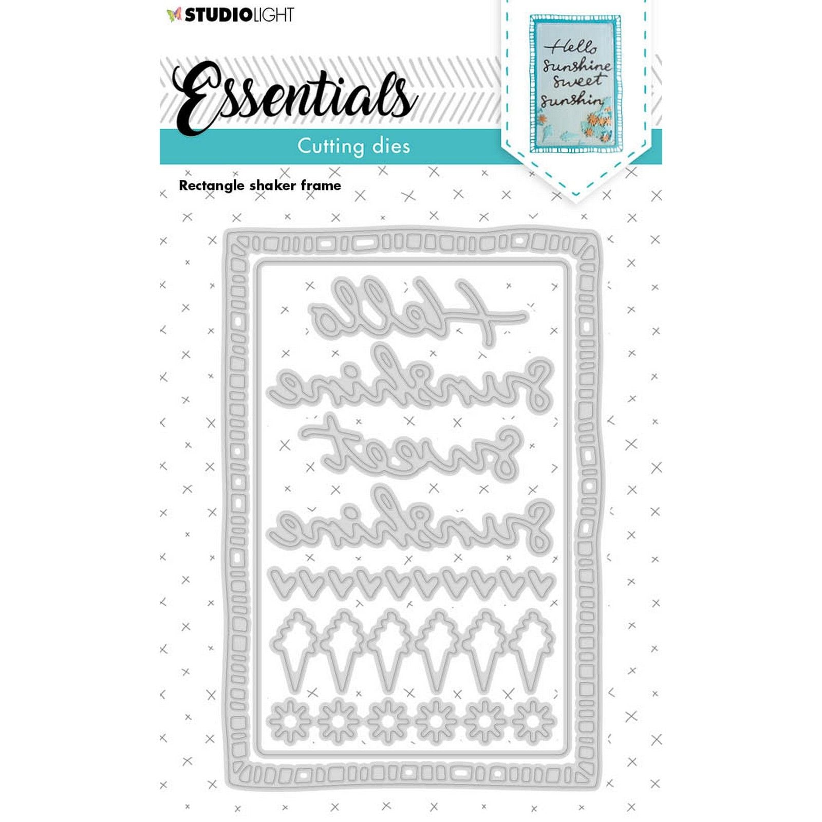 Studio light • essentials snijmal rectangle shaker frame
