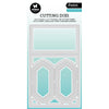 Studio light • essentials cutting dies zig-zag card shape