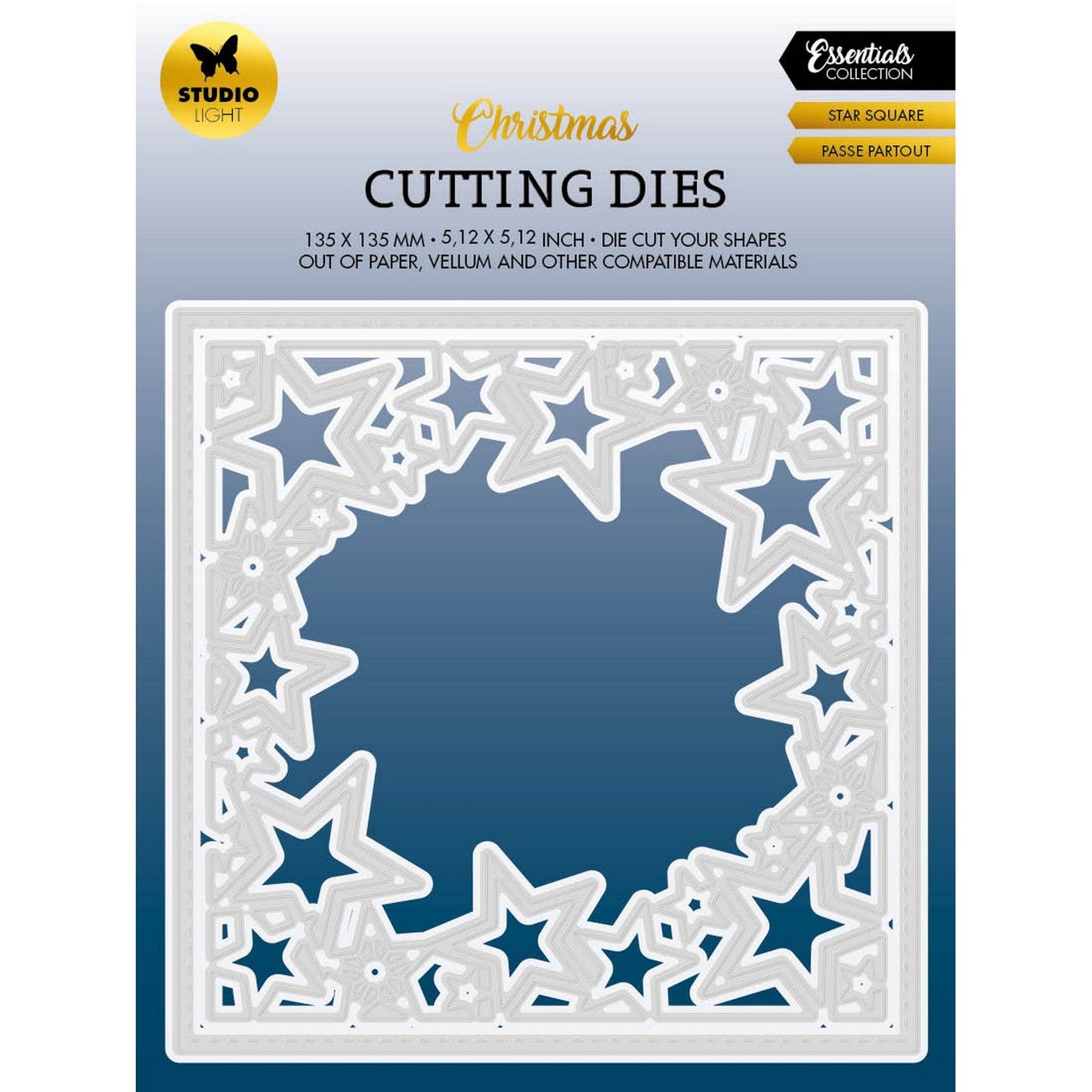 Studio light • essentials cutting die star square