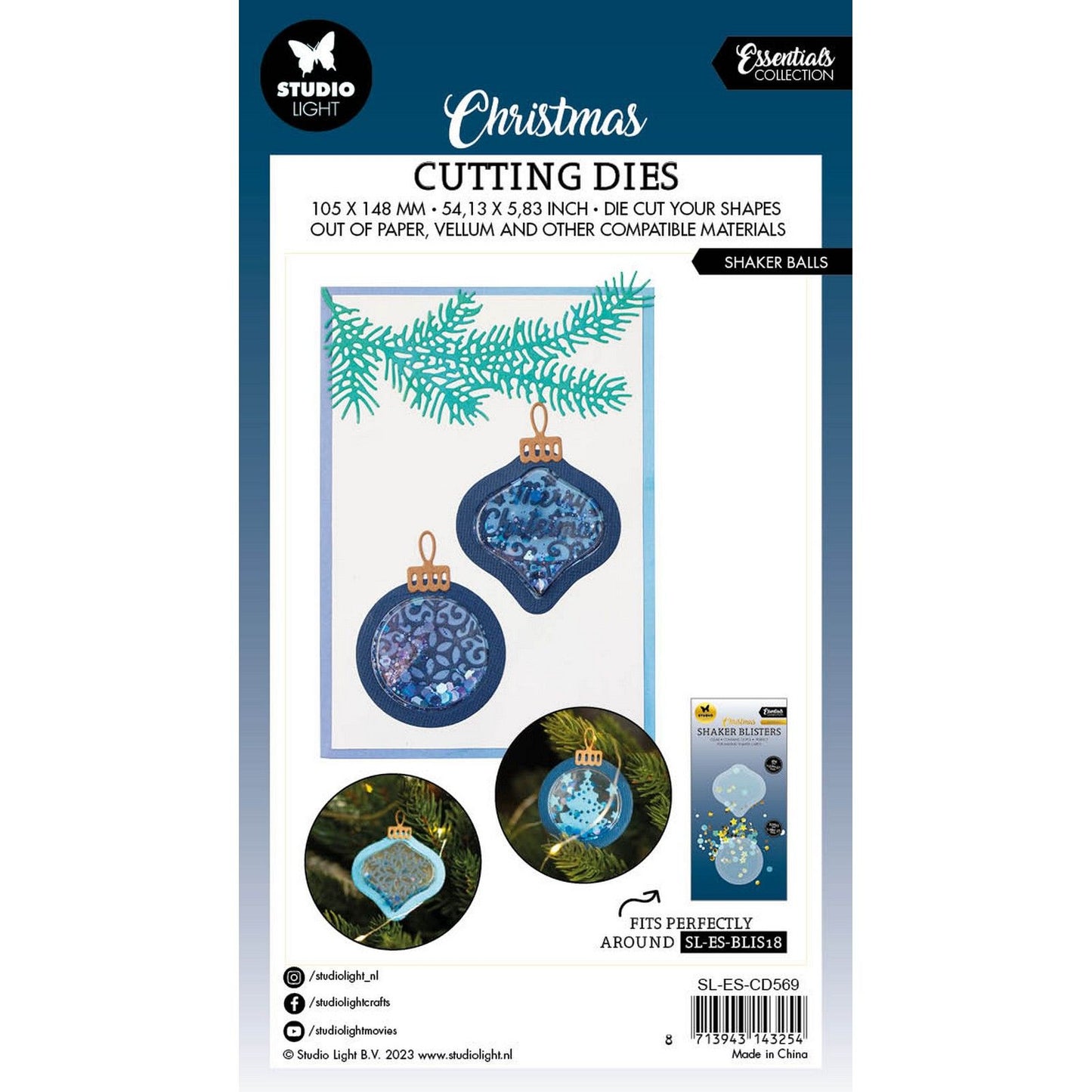 Studio light • essentials cutting die shaker balls