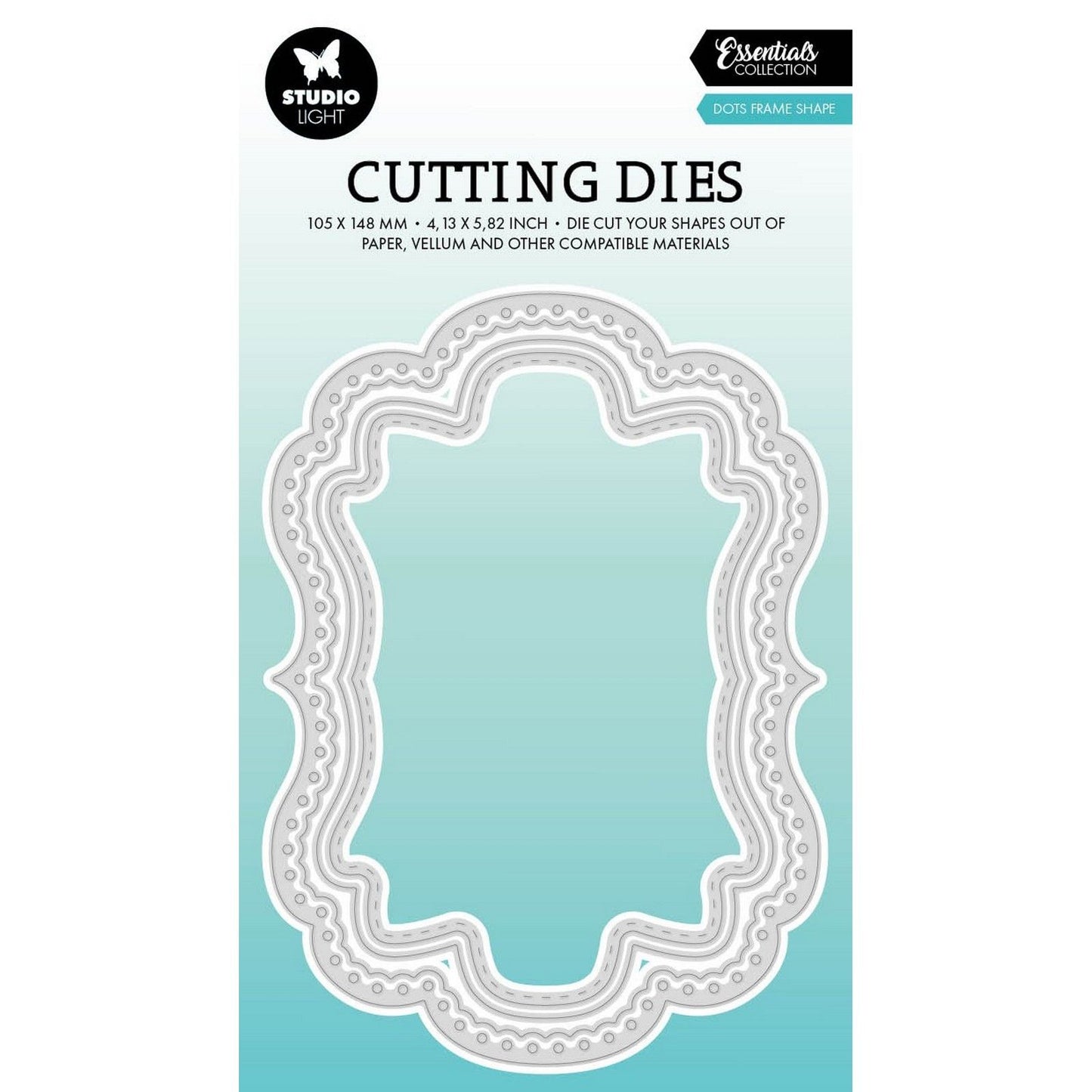 Studio light • essentials cutting dies dots frame shape