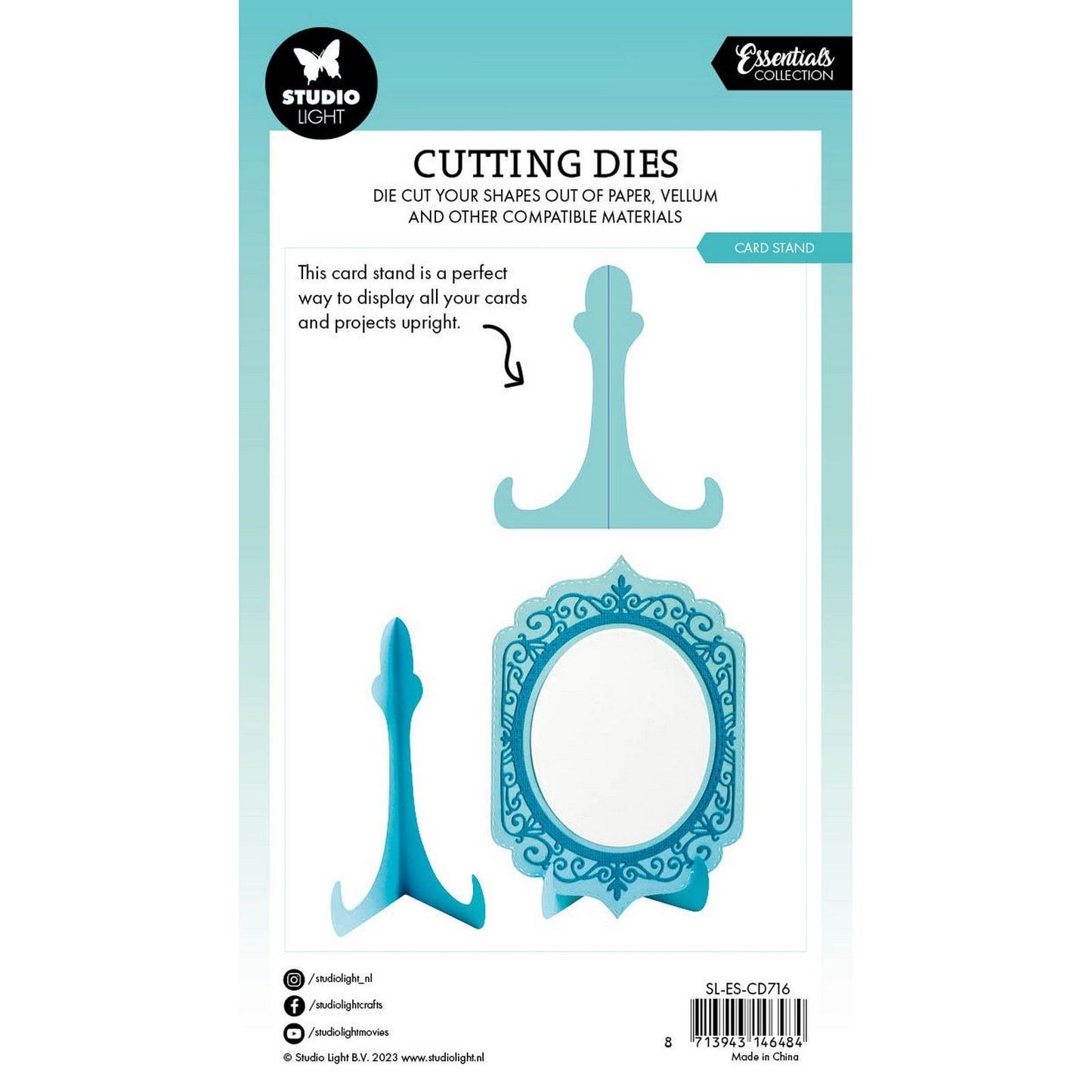 Studio light • essentials cutting dies card stand
