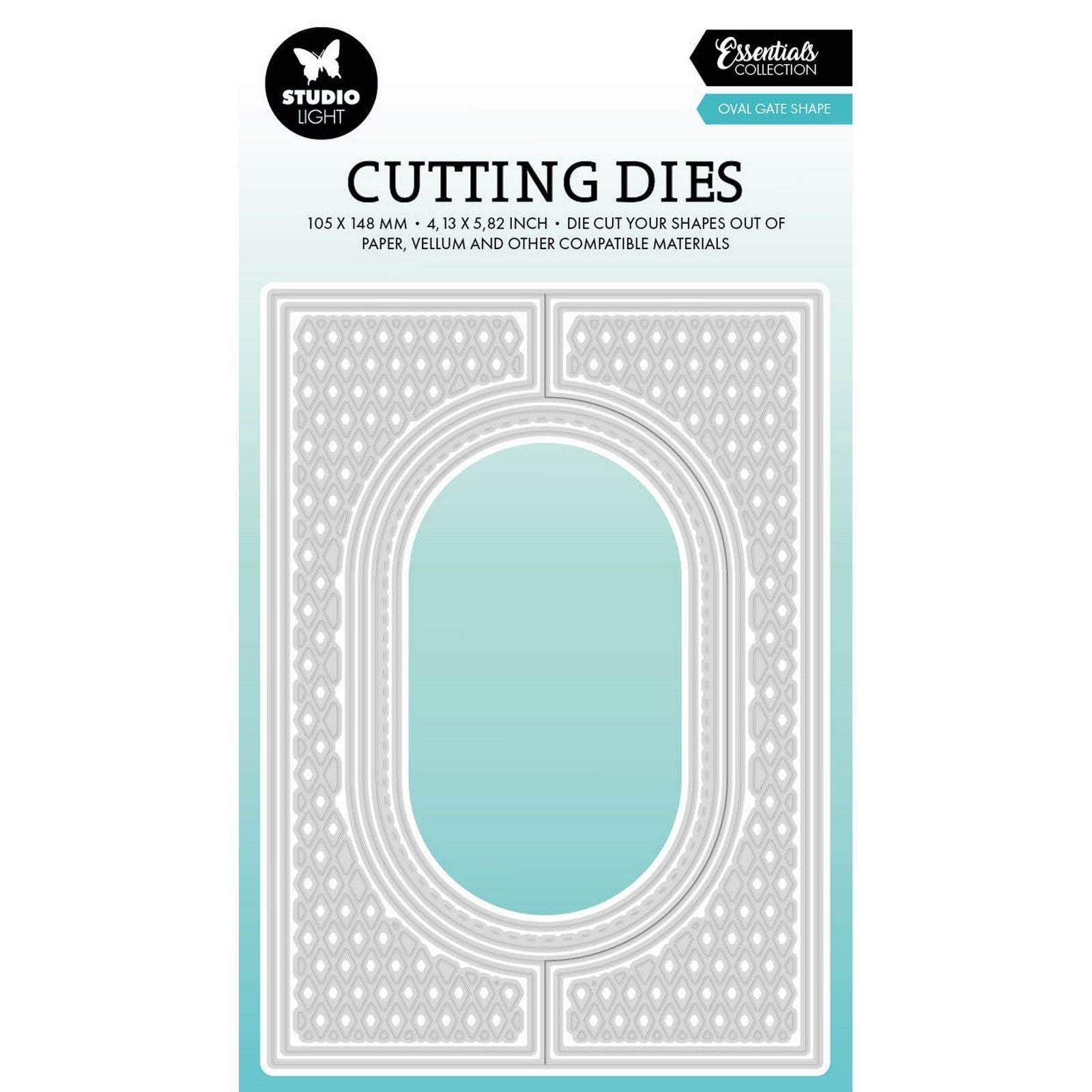 Studio light • essentials cutting dies oval gate shape