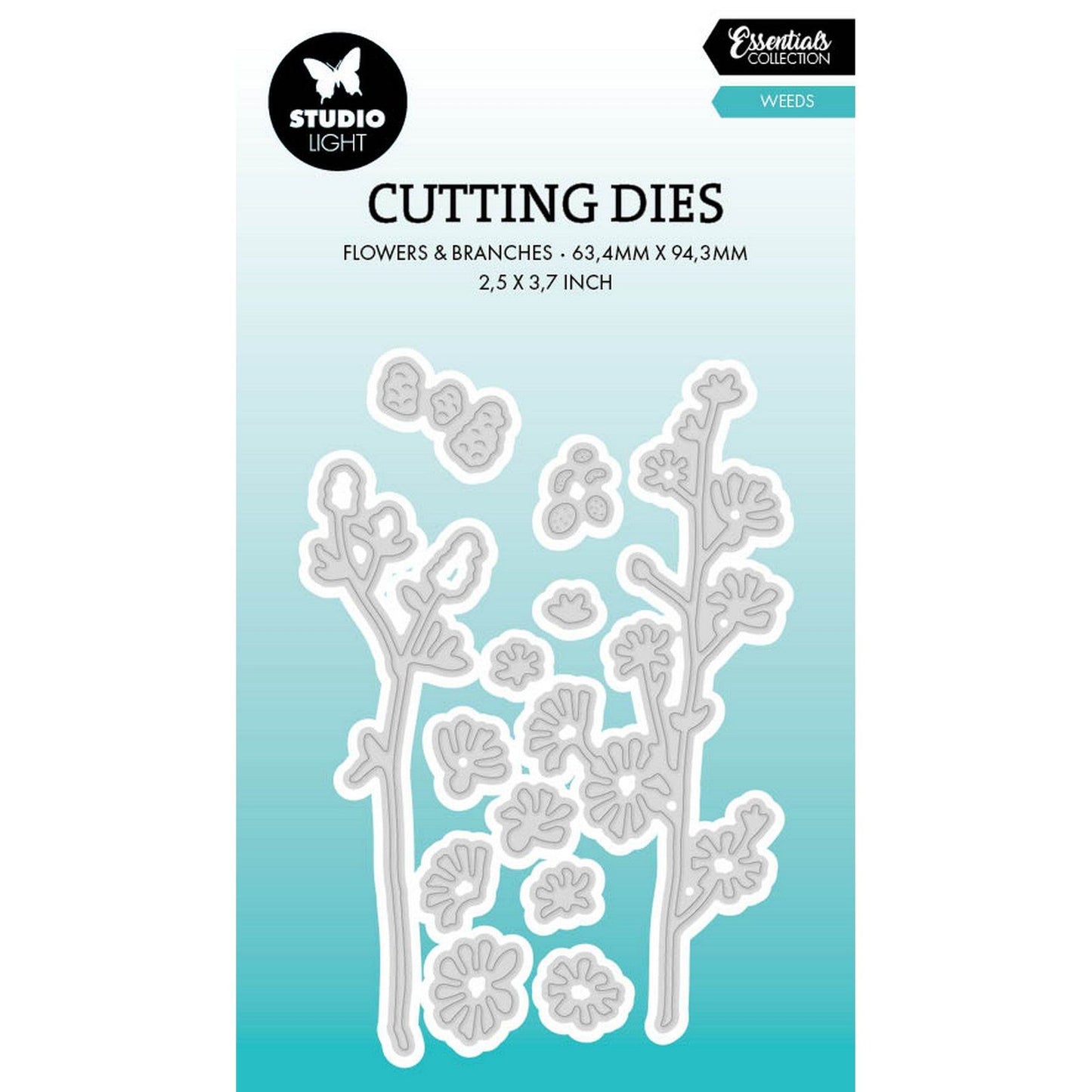 Studio light • essentials cutting die weeds