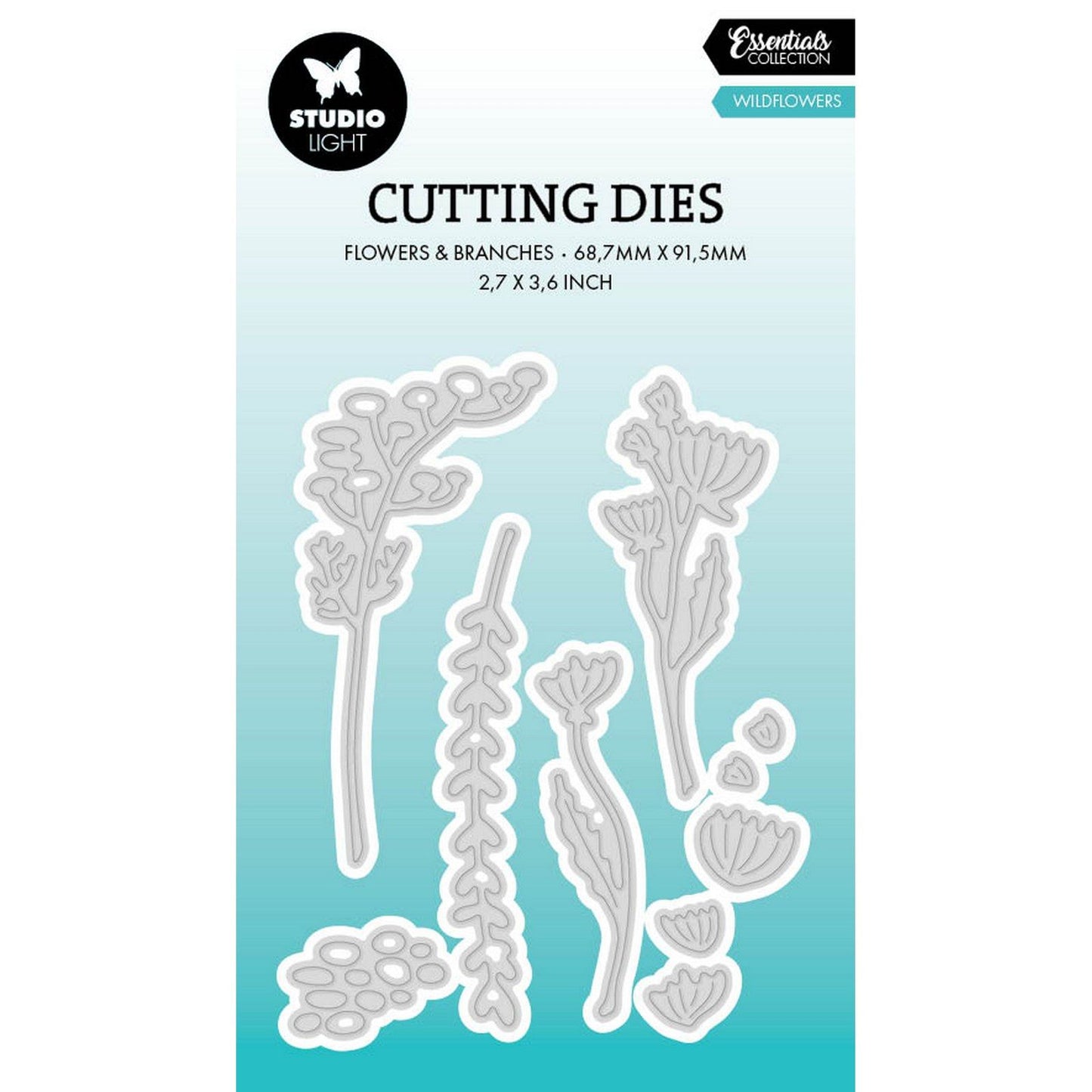 Studio light • essentials cutting die wild flowers