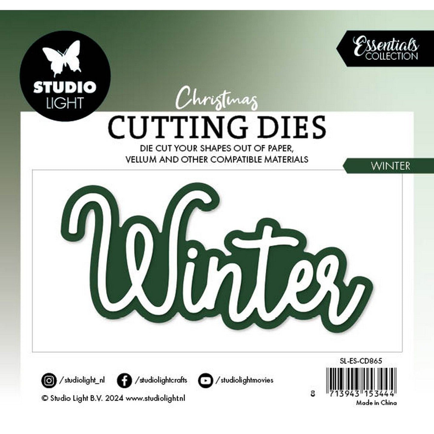Studio light • essentials cutting dies winter