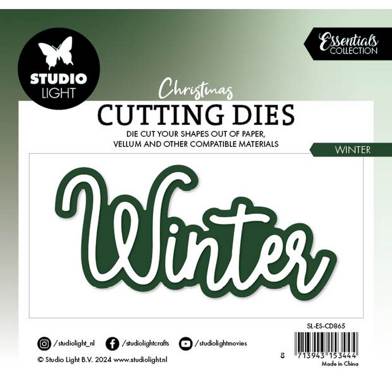 Studio light • essentials cutting dies winter